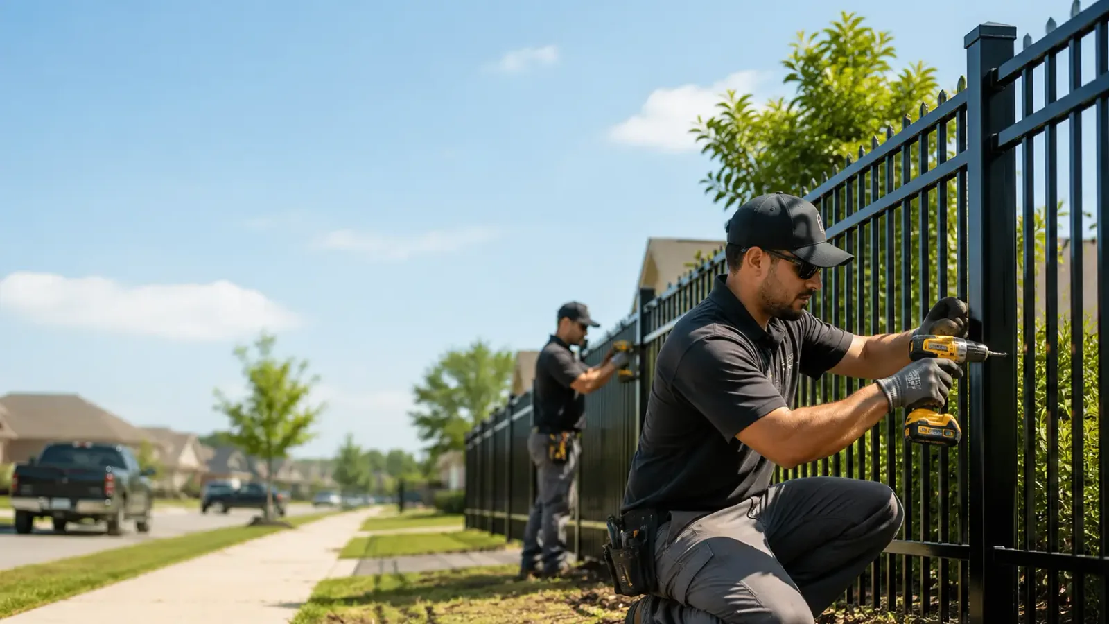 Metal Fence Installation in Flemington, NJ